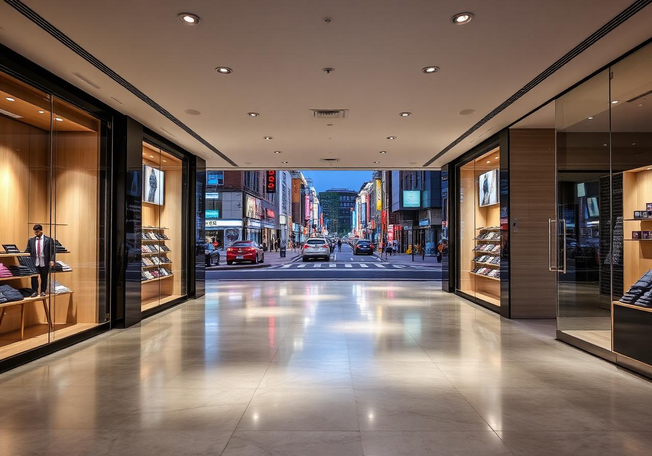 High-street retail shop in Sector 18, Noida  1,400 sq. ft. showroom space in one of Noida's busiest commercial corridors.